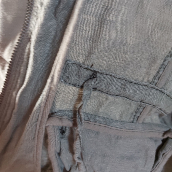 Michael Stars linen Utility Anorak Military jacket - Picture 8 of 8